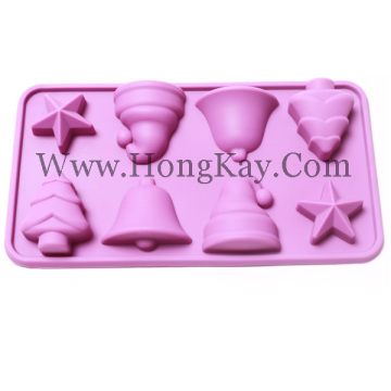 Christmas Series Silicone Mold Silicone Tools Chocolate Decoration